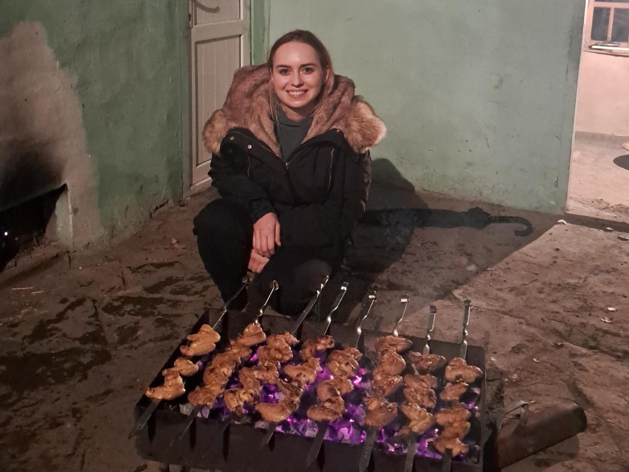 Xinaliq Khinalig Izzet'S Riverside Home Stay Exterior photo